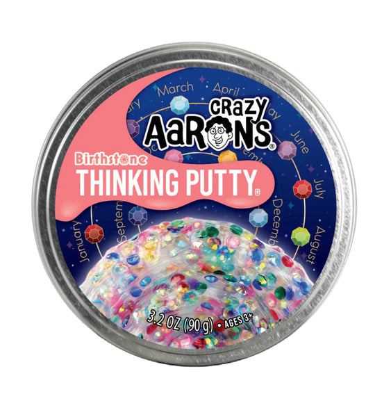 crazy aaron’s thinking putty - birthstone