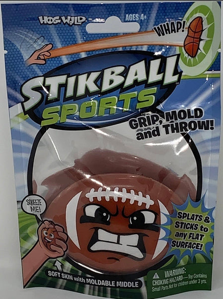 stikball baseball, basketball, football and soccer