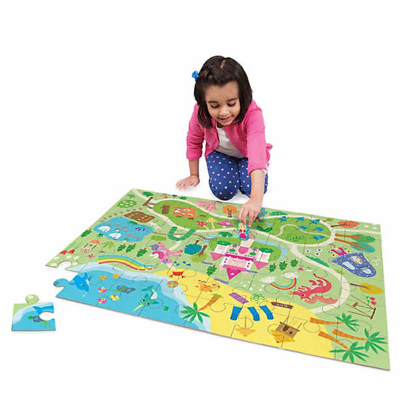 puzzle and play - fantasy funland or construction site