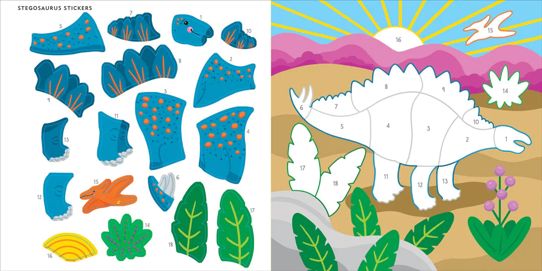 my first color by sticker book - assorted titles – Parkway Presents