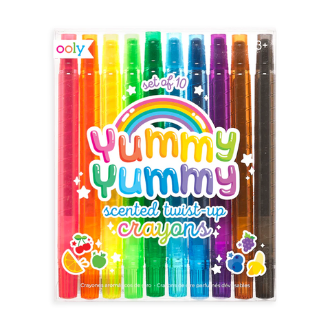 yummy yummy scented twist up crayons