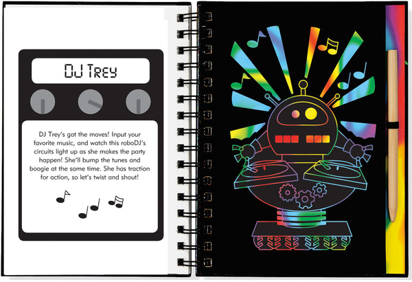 scratch and sketch - robots