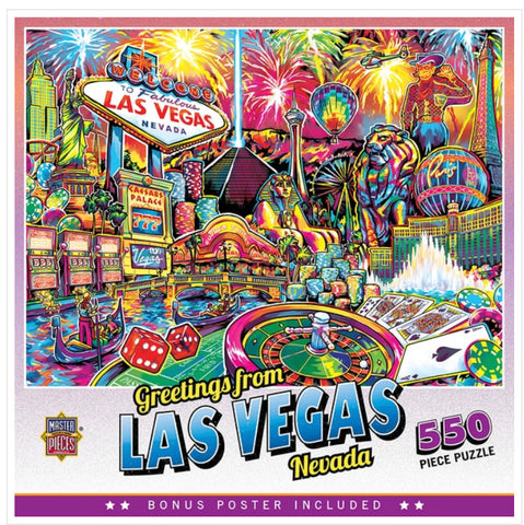 Las Vegas - 550 piece puzzle