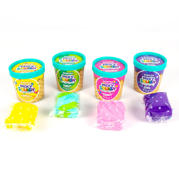 mixy squish - scented mini pint 4 pack
