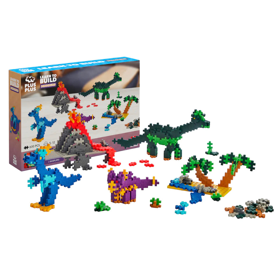 plus plus learn to build - dinosaurs