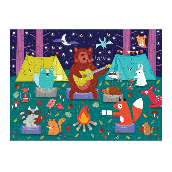 campfire friends scratch and sniff - 60 piece puzzle