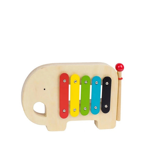 wooden elephant xylophone