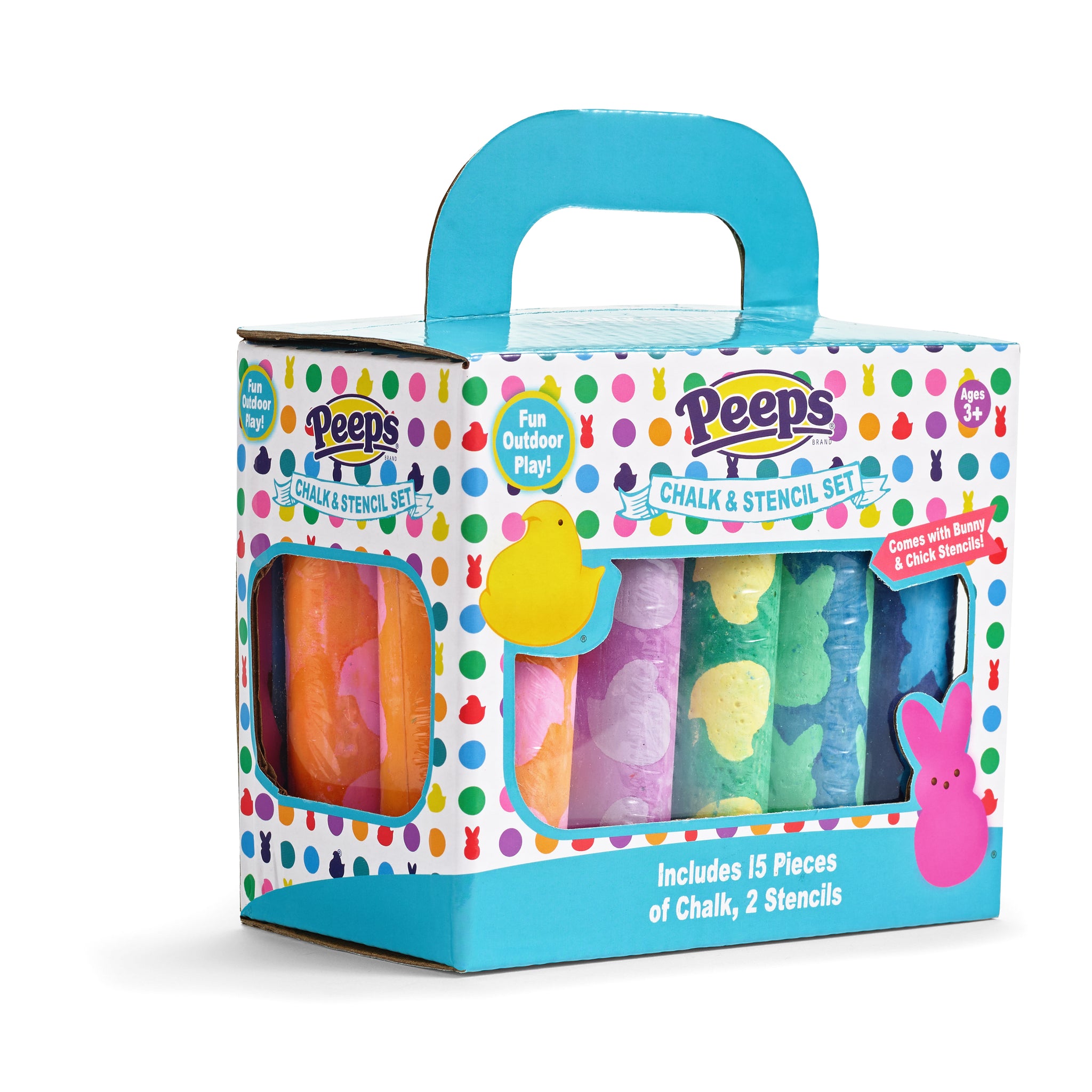 peeps chalk and stencil set