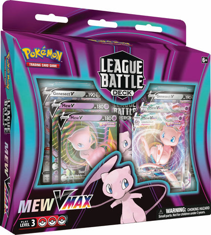pokemon mew vmax  league battle deck