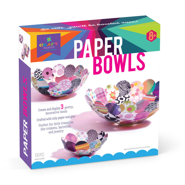 craft-tactic paper bowls