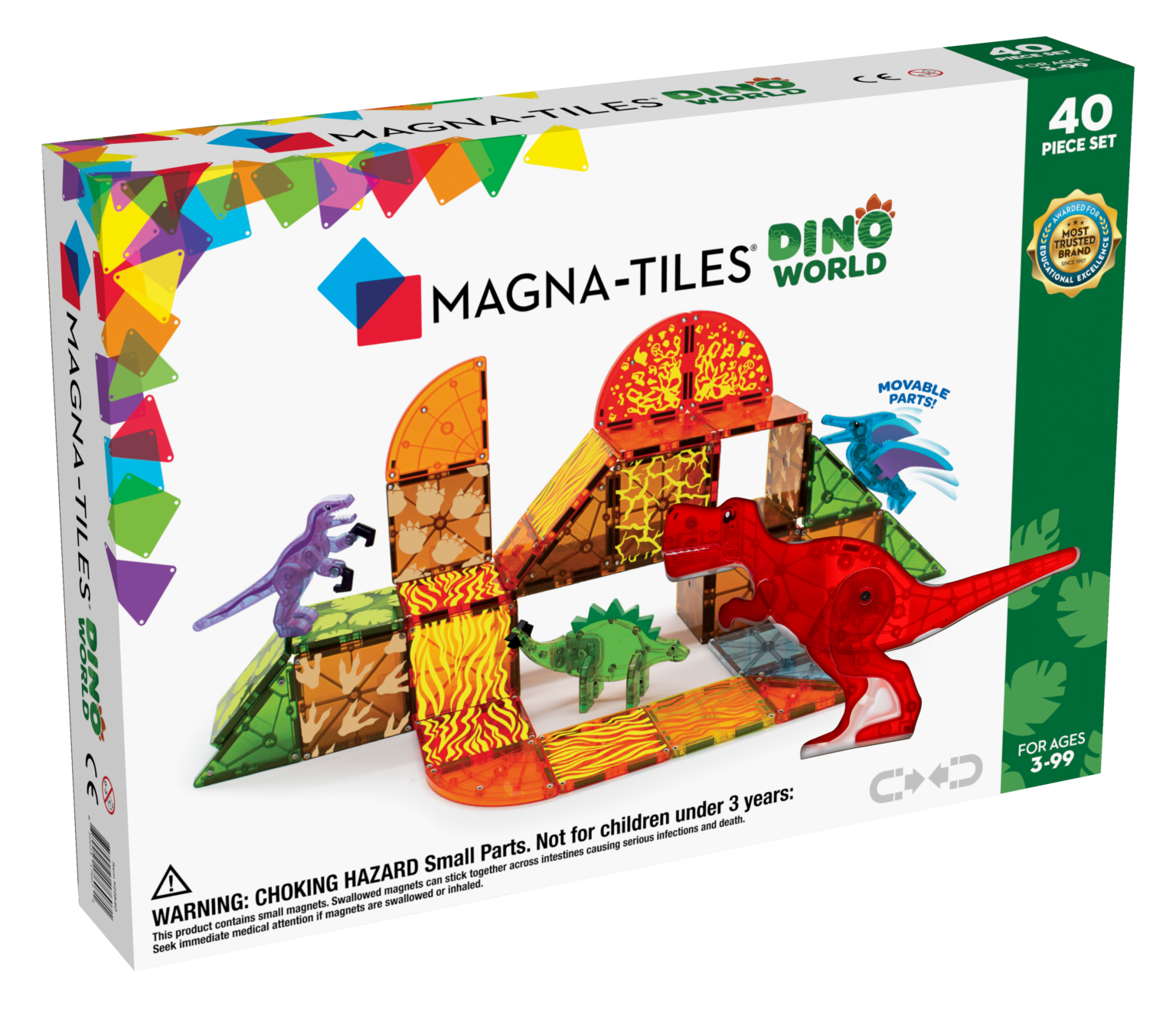 magna-tiles dino world