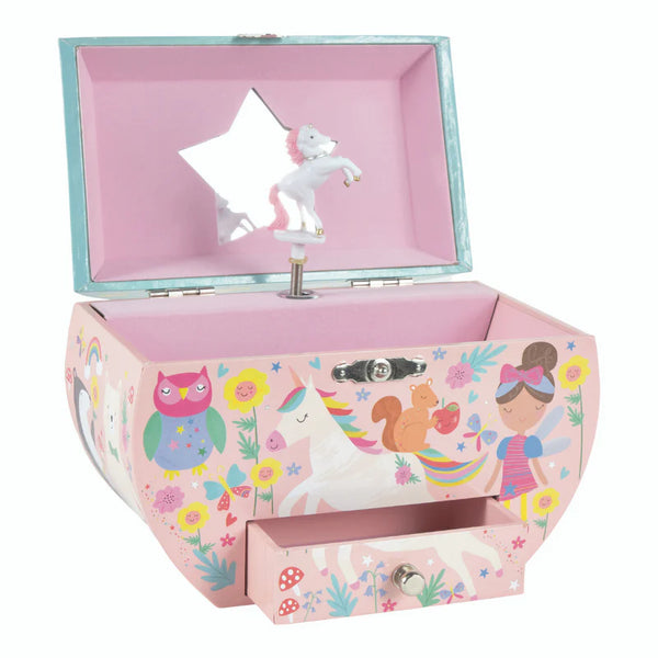 rainbow fairy jewelry box