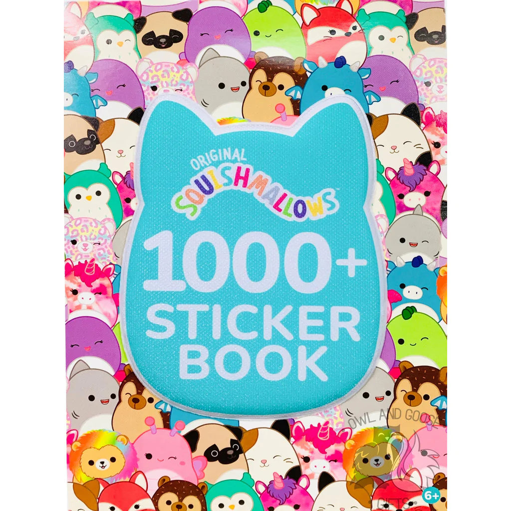 squishmallows 1000 sticker book