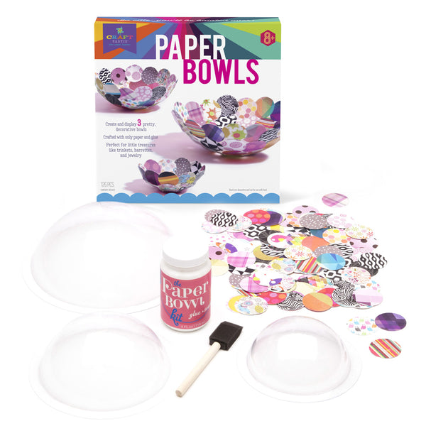 craft-tactic paper bowls