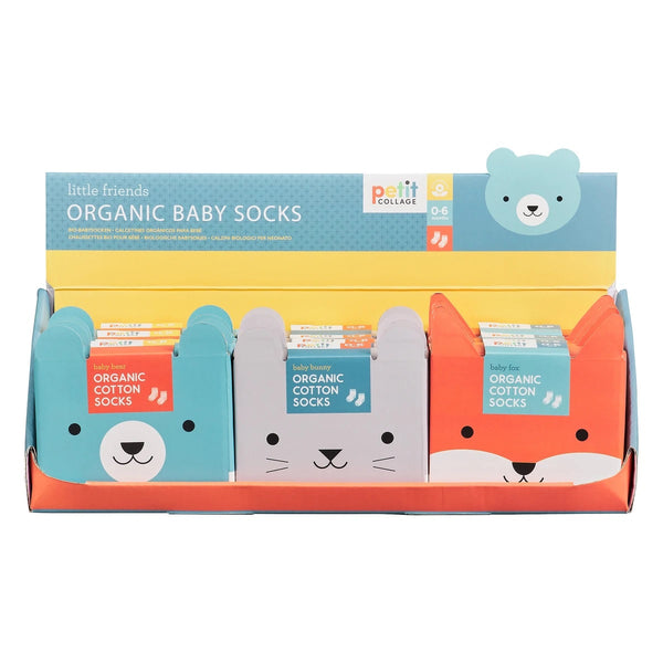 little friends organic baby socks