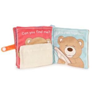 soft book - peek a boo or baby toothpick
