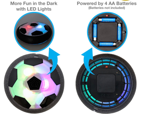 soccer hoverball - indoor, LED lighted