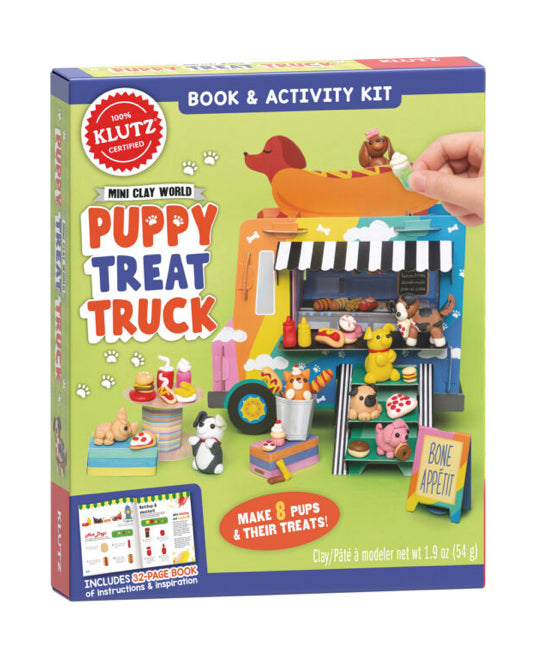 mini clay world puppy treat truck