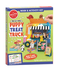 mini clay world puppy treat truck