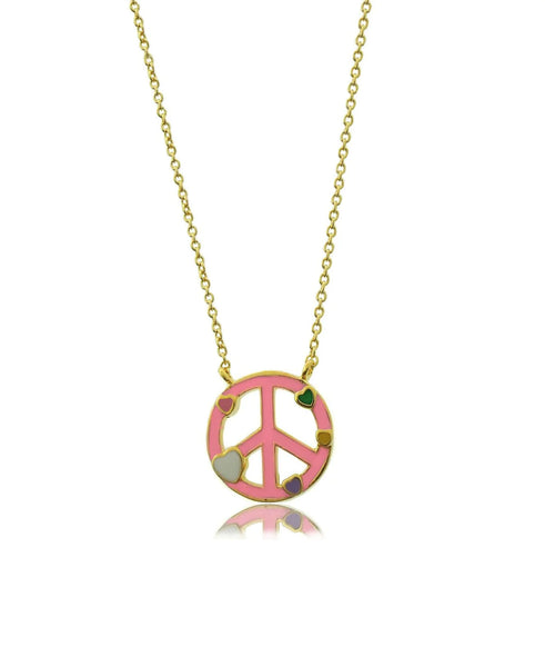 peace and love necklace