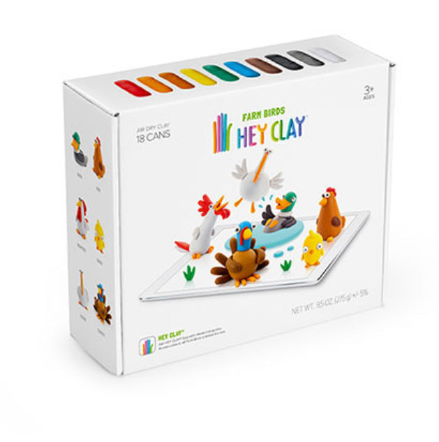 HEY CLAY ANIMAL SERIES 5 POTS – Kids Licensing