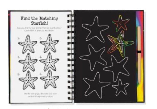scratch and sketch - games and puzzles