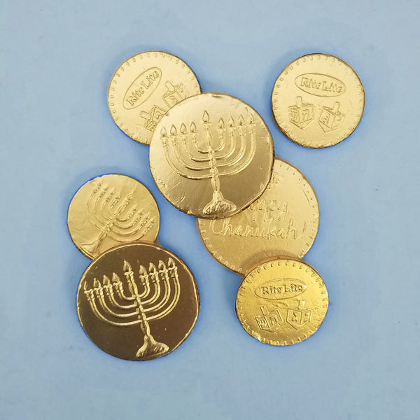 hanukkah gelt chocolate coins