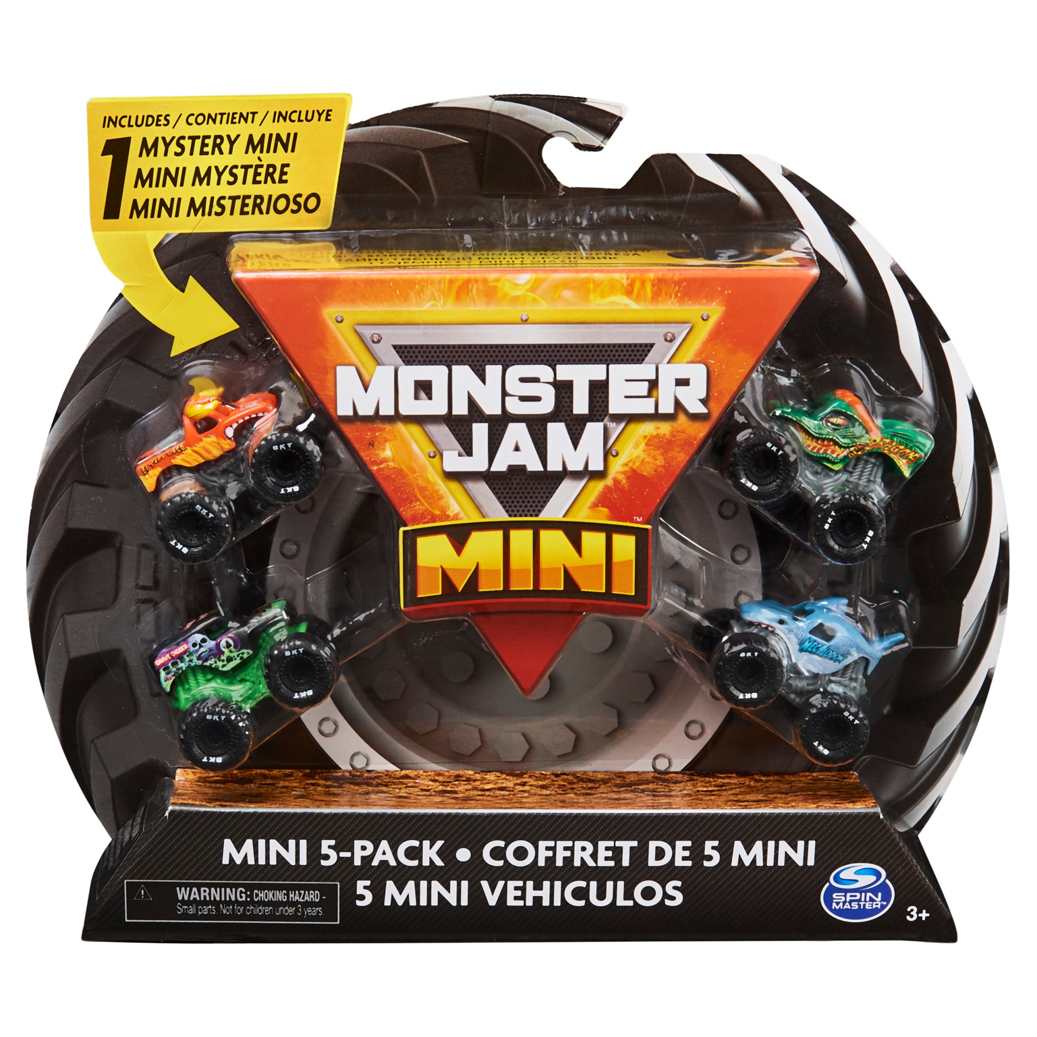 monster jam mini 5 pack