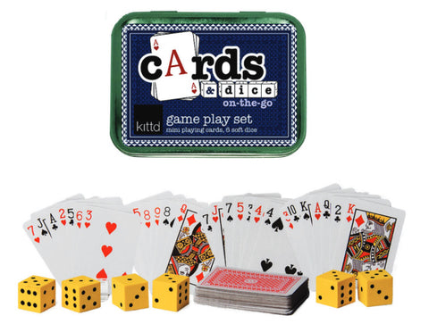 on the go playsets - cards and dice