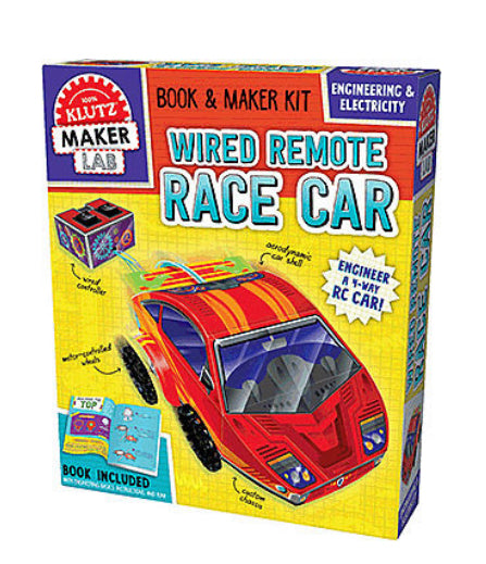 wired remote race car
