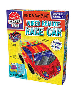 wired remote race car