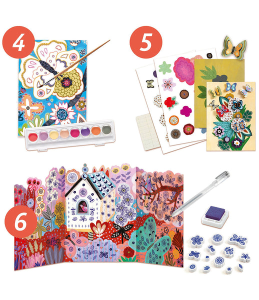 flower garden multi activity craft kit