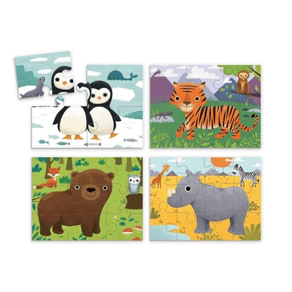 4 in a box - puzzle set