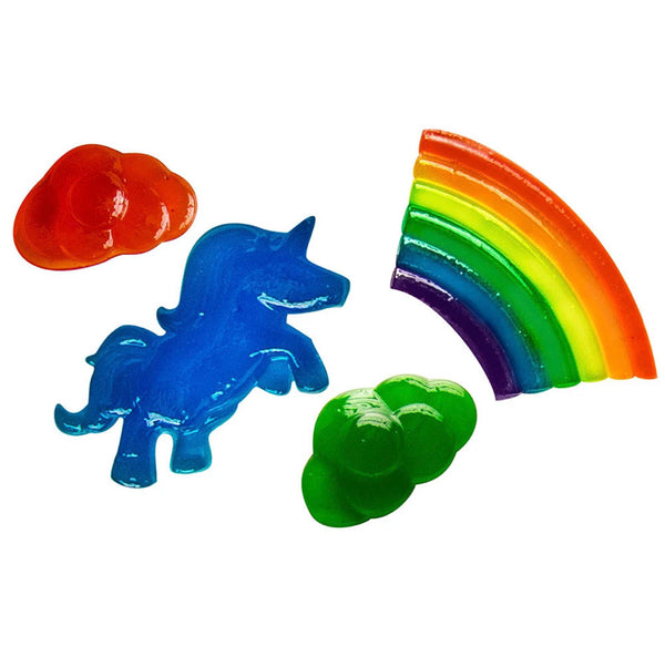 rainbow gummy candy lab