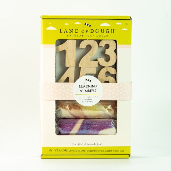 land of dough learning numbers kit