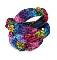 velvet soccer knot headband