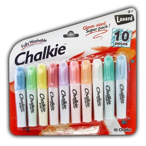 chalkie fun chalk writer - 4 or 10 piece set