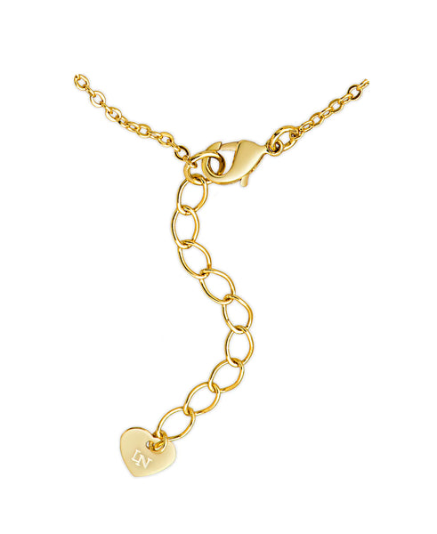 musical notes links necklace