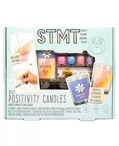 diy positivity candles