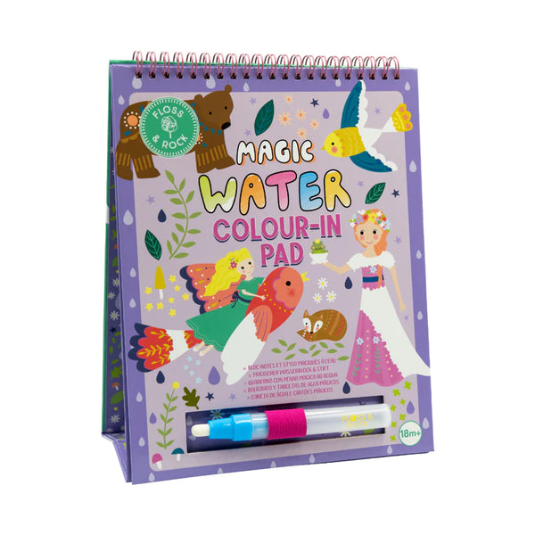 magic water easel and pen pad - construction or fairy tale