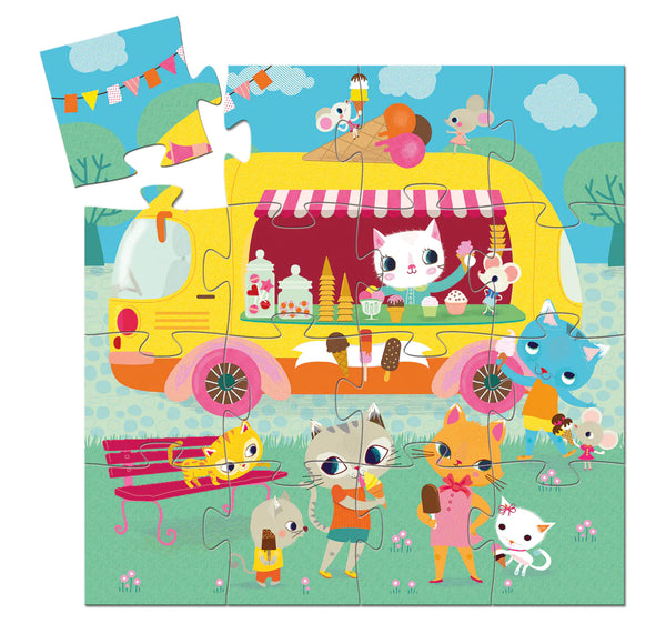 mini ice cream truck puzzle