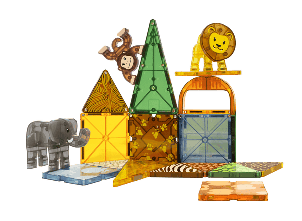 magna-tiles safari animals