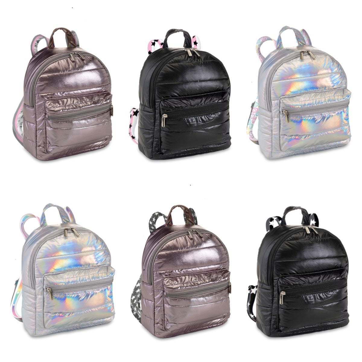 puffer mini backpack - assorted straps – Parkway Presents