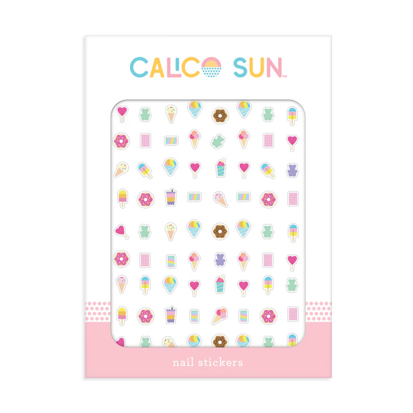 nail stickers - violet or lolly