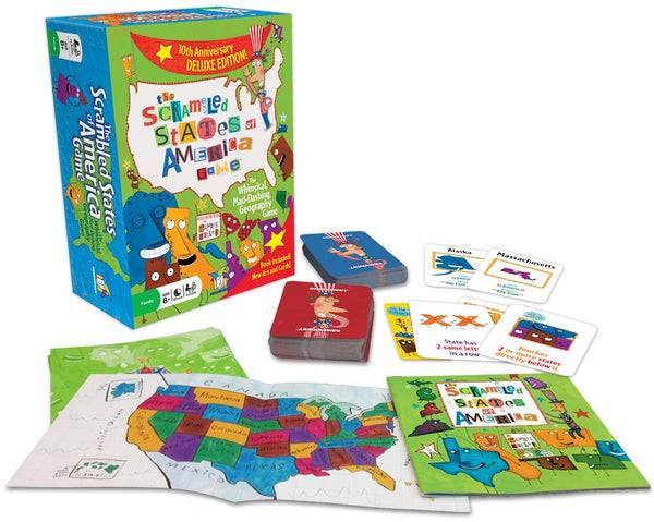 the scrambled states of america game - deluxe edition