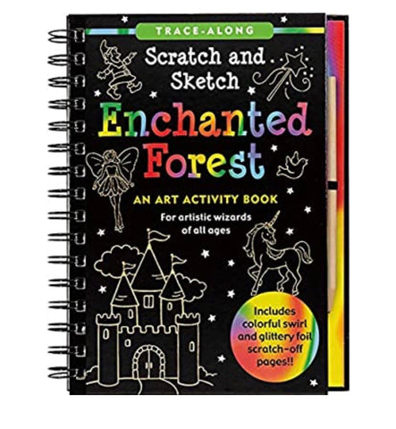 scratch and sketch - enchanted forest