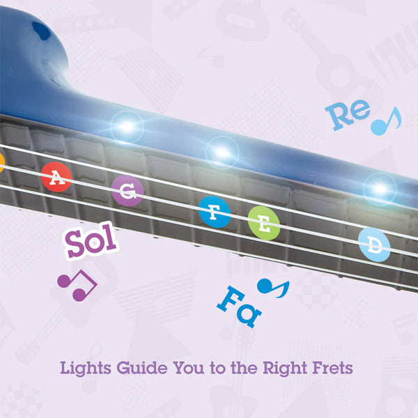learn with lights ukulele