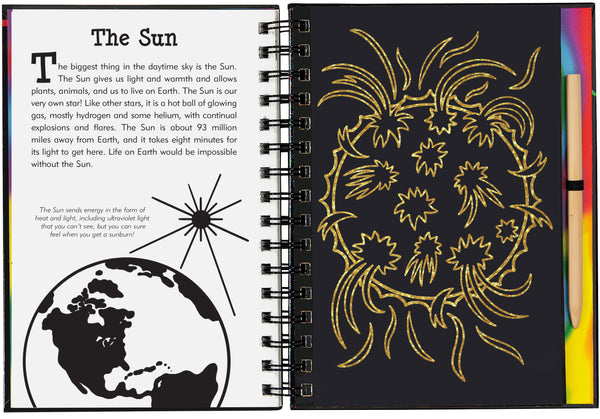 scratch and sketch - outer space