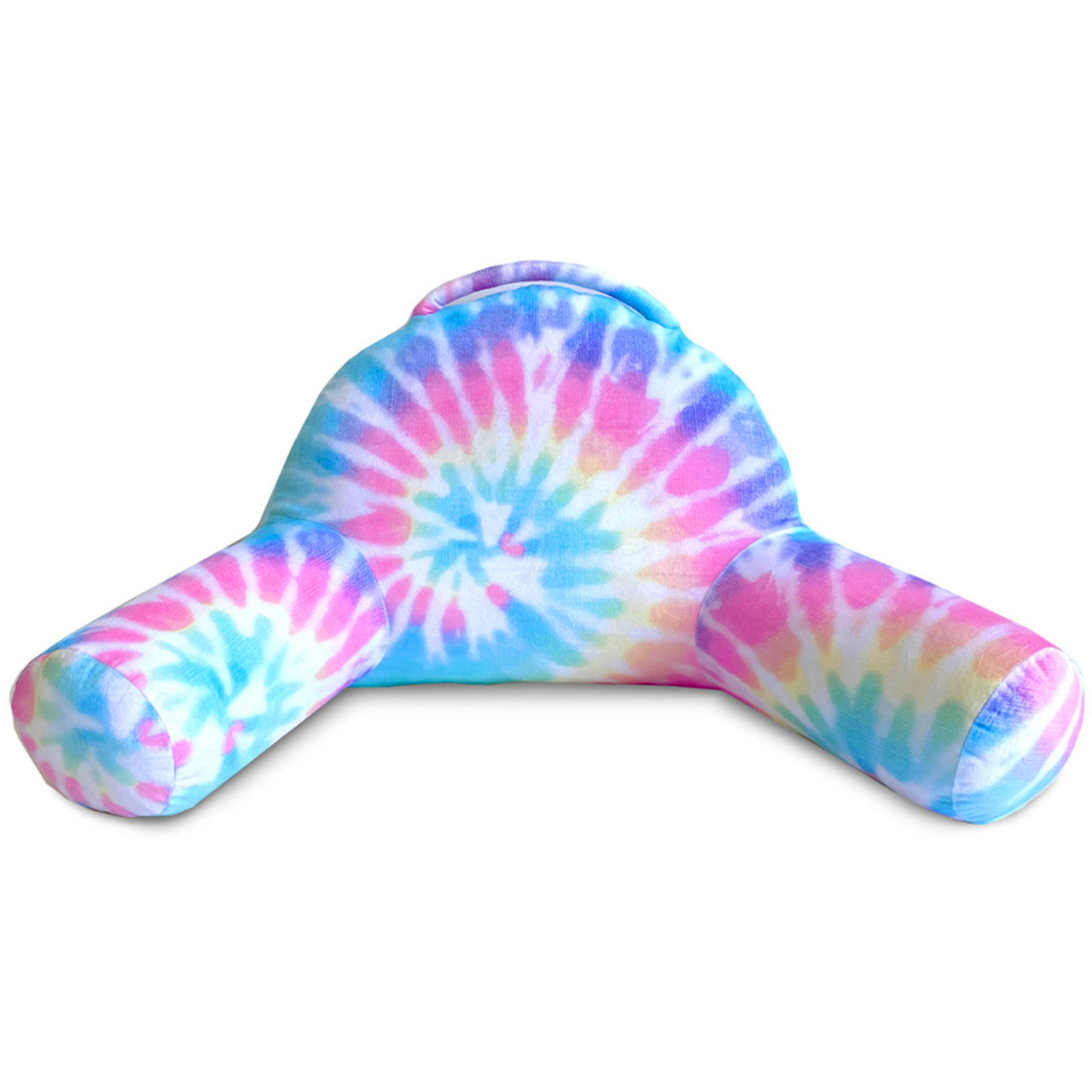 lounge pillow - pastel tie dye