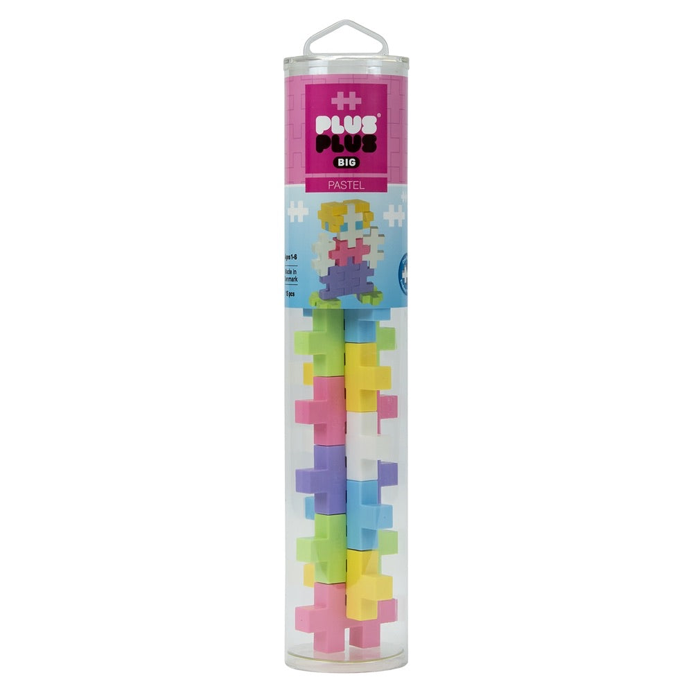 plus plus big tube - pastel and basic